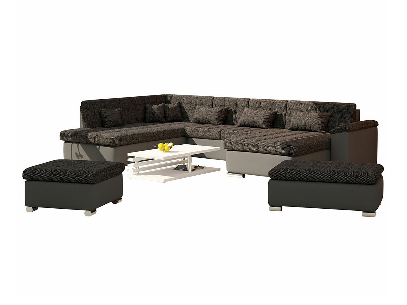 Set mobilier tapițat Comfivo Gemma II (Soft 020 + Majorka 03)