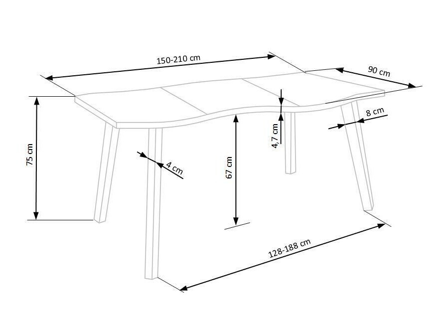Set de mese Houston Lector I