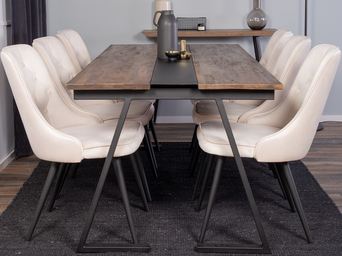 Set de mese Dallas 1934 (Negru + Bej)