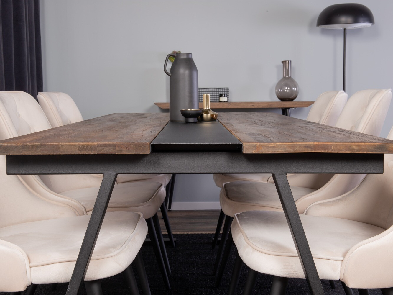 Set de mese Dallas 1934 (Negru + Bej)