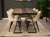 Set de mese Dallas 1944 (Crem + Negru)
