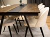 Set de mese Dallas 1944 (Crem + Negru)