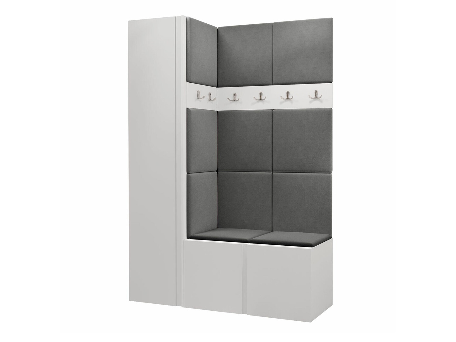 Set de hol Pinis IX (Alb)