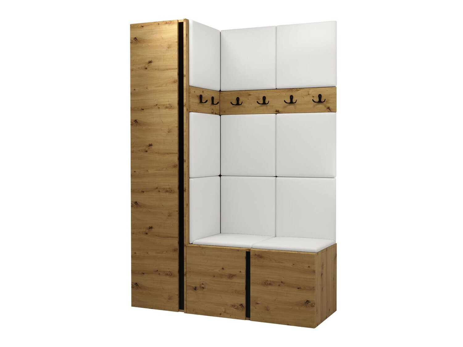 Set de hol Pinis IX (Stejar artizan)