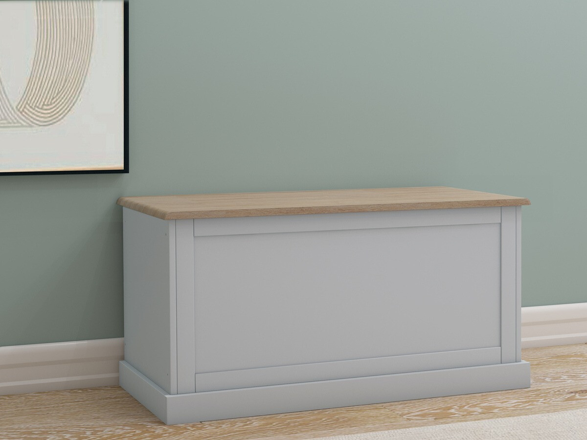 Cutie de depozitare Lirveri 104 (Gri + Stejar deschis)