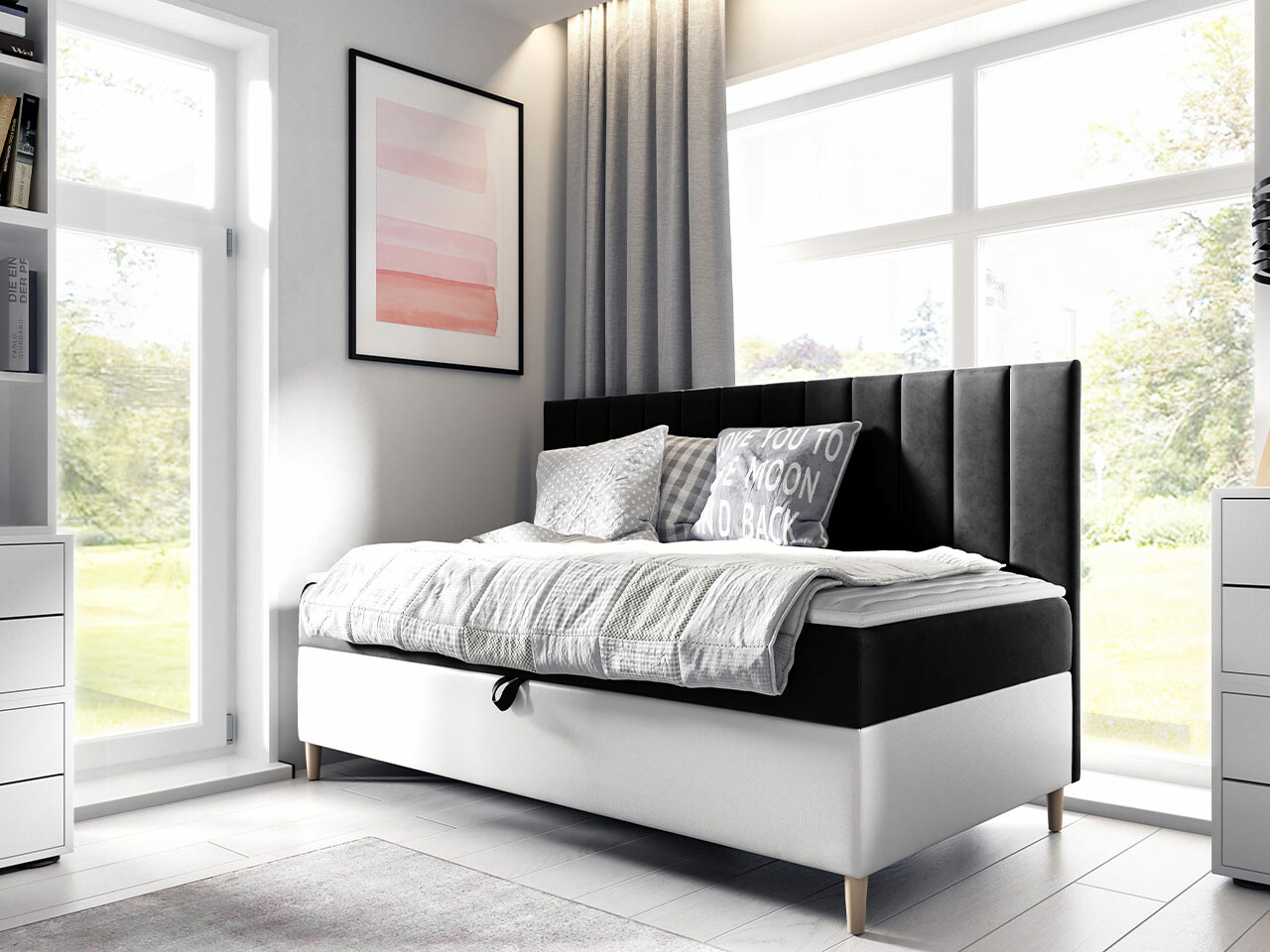 Pat boxspring Lucus I (Soft 017 + Fresh 17)