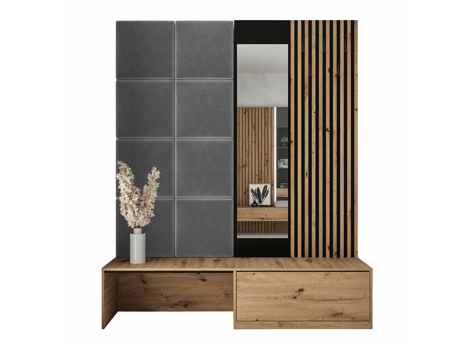 Set de hol Fabor (Stejar artizan + Manila 16)