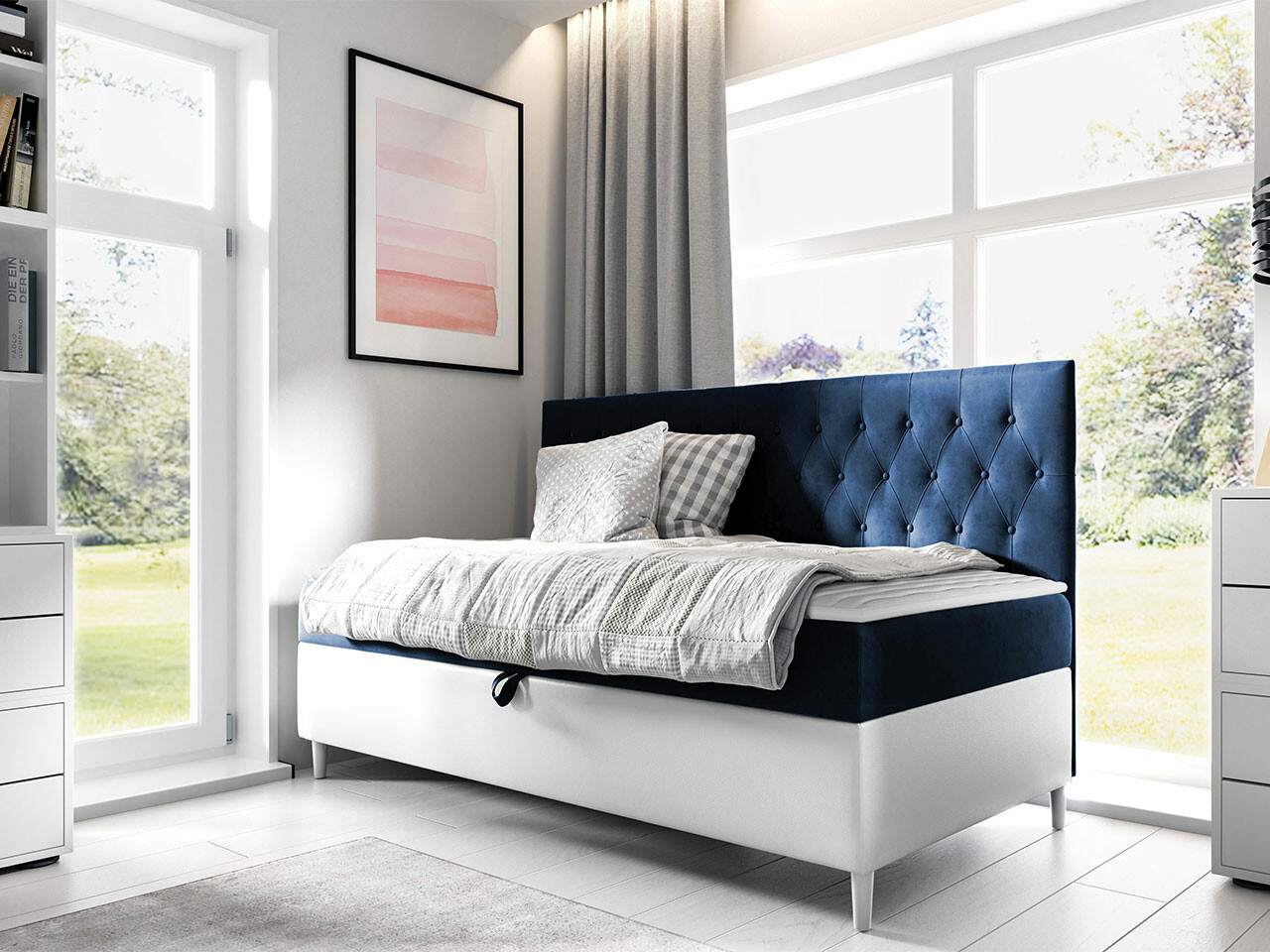 Pat boxspring Lucus II (Soft 017 + Fresh 11)