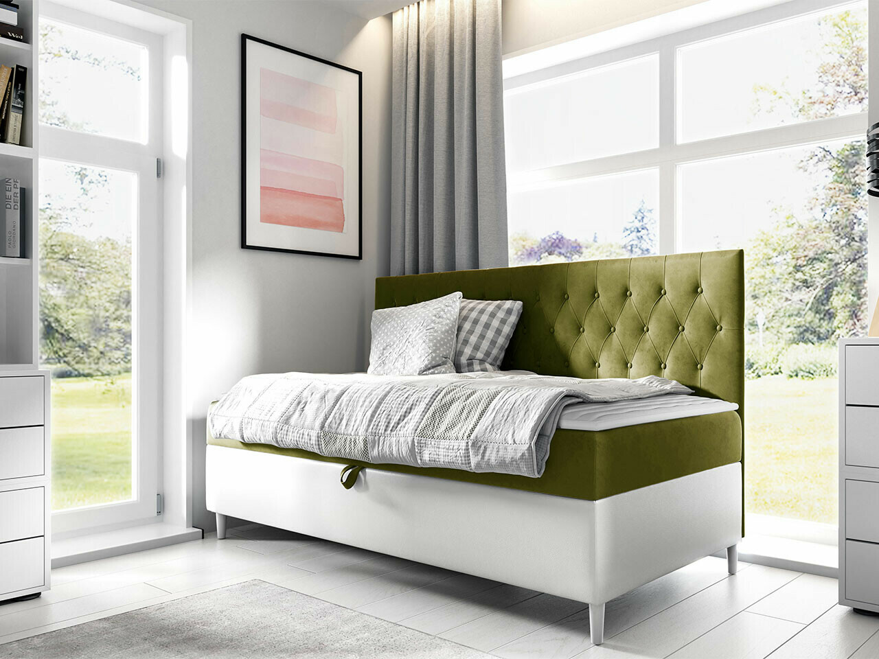 Pat boxspring Lucus II (Soft 017 + Fresh 12)