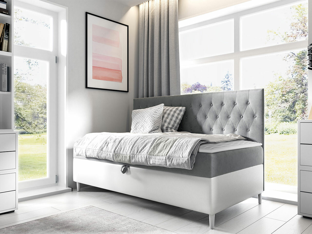 Pat boxspring Lucus II (Soft 017 + Fresh 14)