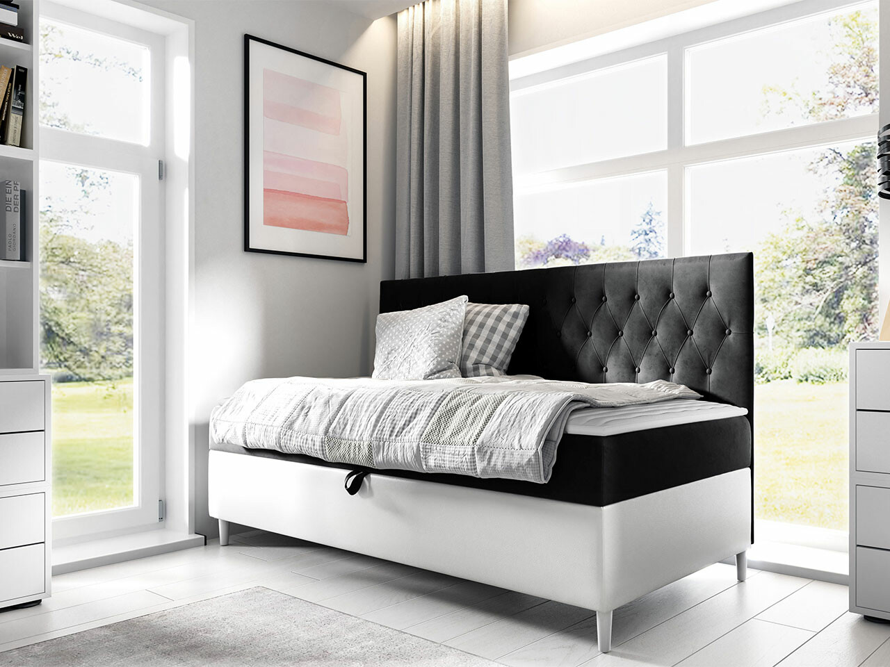 Pat boxspring Lucus II (Soft 017 + Fresh 17)
