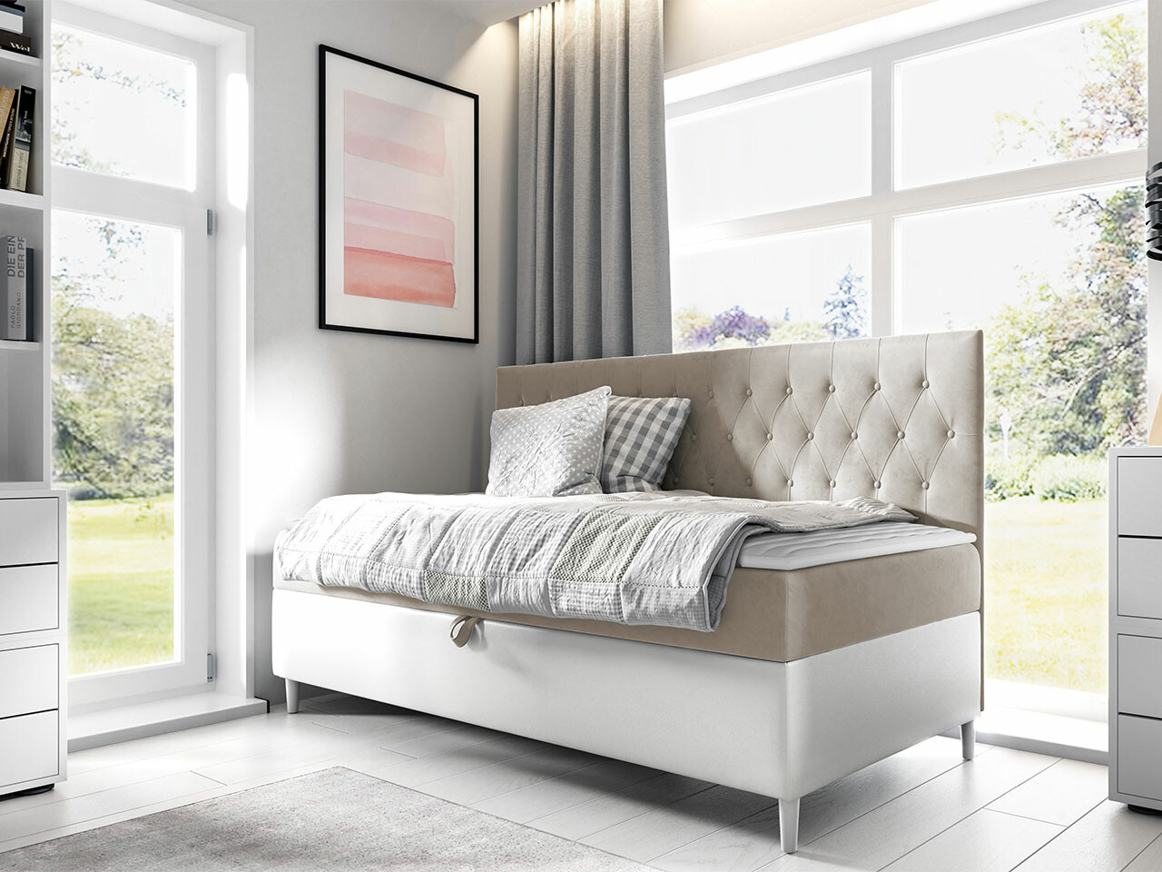 Pat boxspring Lucus II (Soft 017 + Fresh 1)