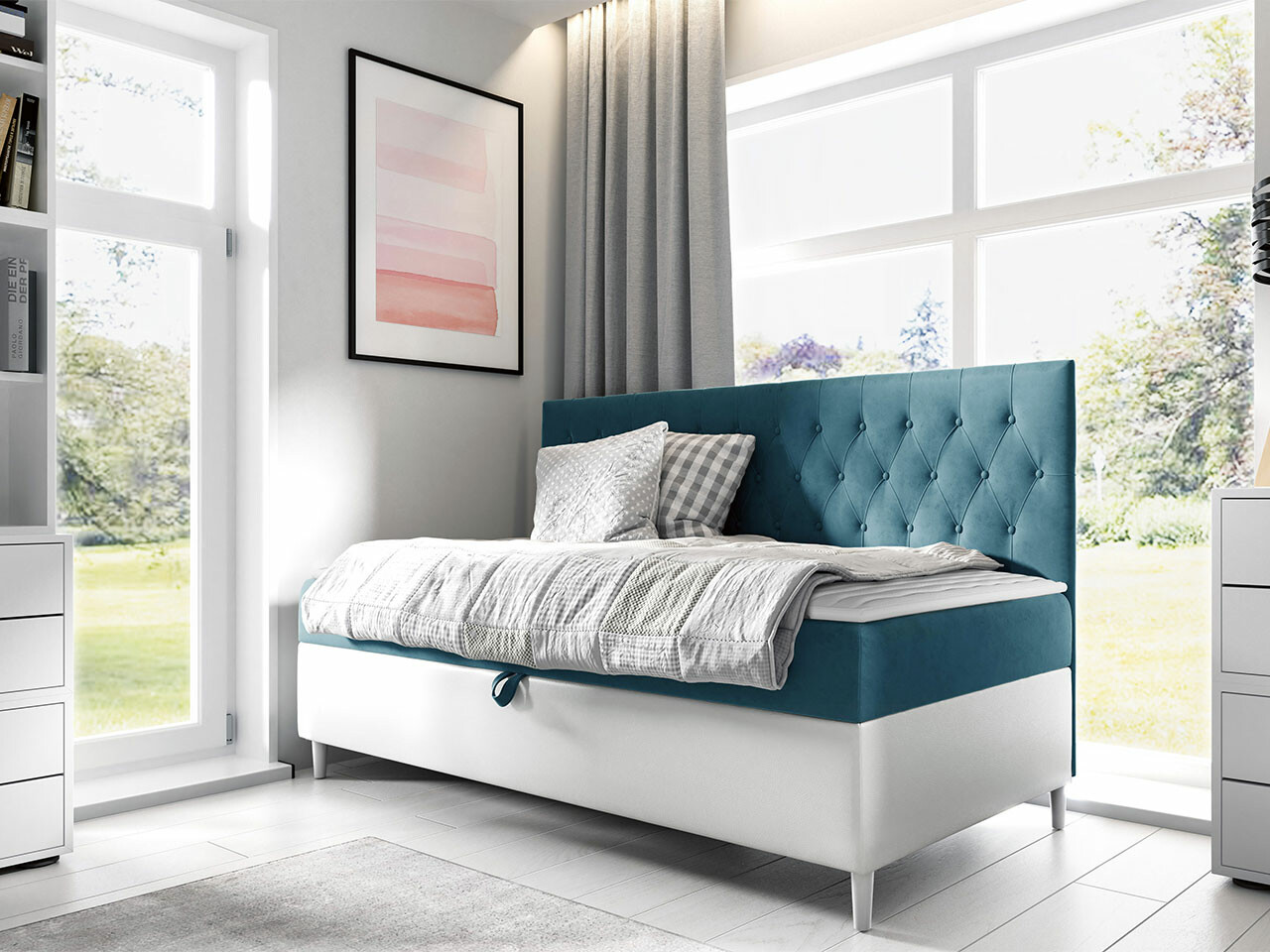 Pat boxspring Lucus II (Soft 017 + Fresh 34)