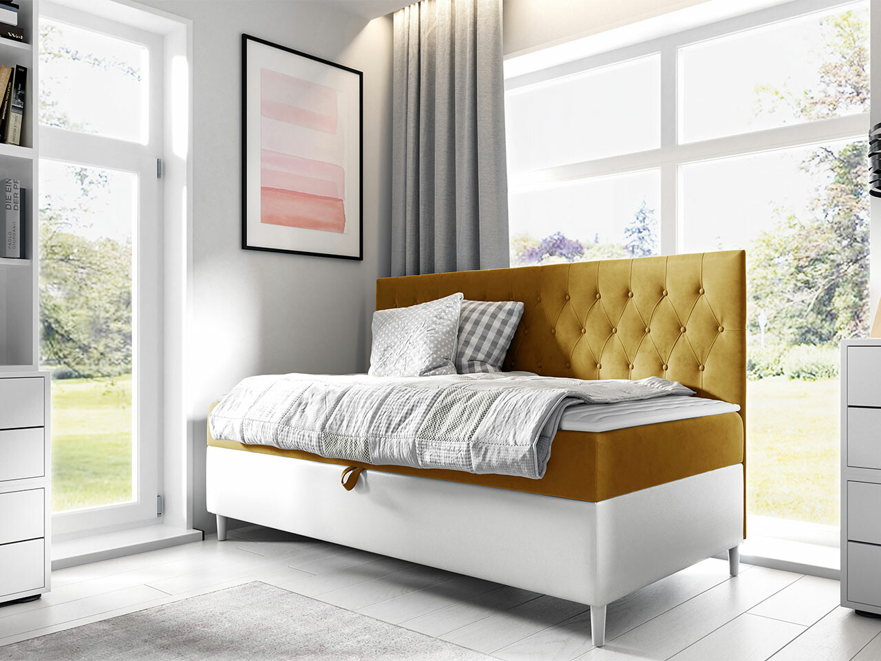 Pat boxspring Lucus II (Soft 017 + Fresh 37)
