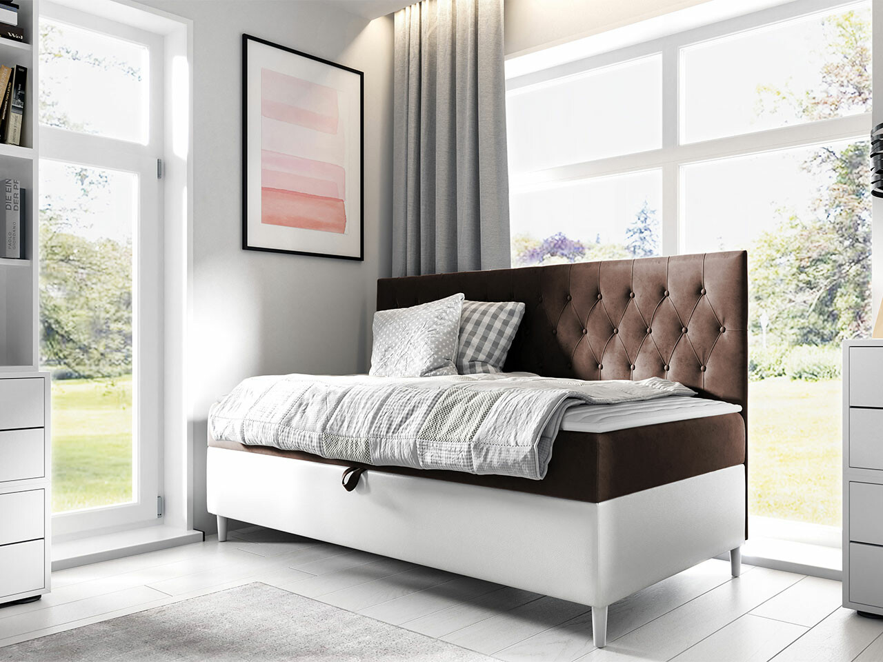 Pat boxspring Lucus II (Soft 017 + Fresh 4)