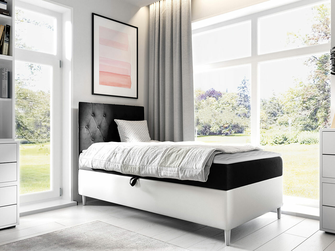 Pat boxspring Lucus VII (Soft 017 + Fresh 17)