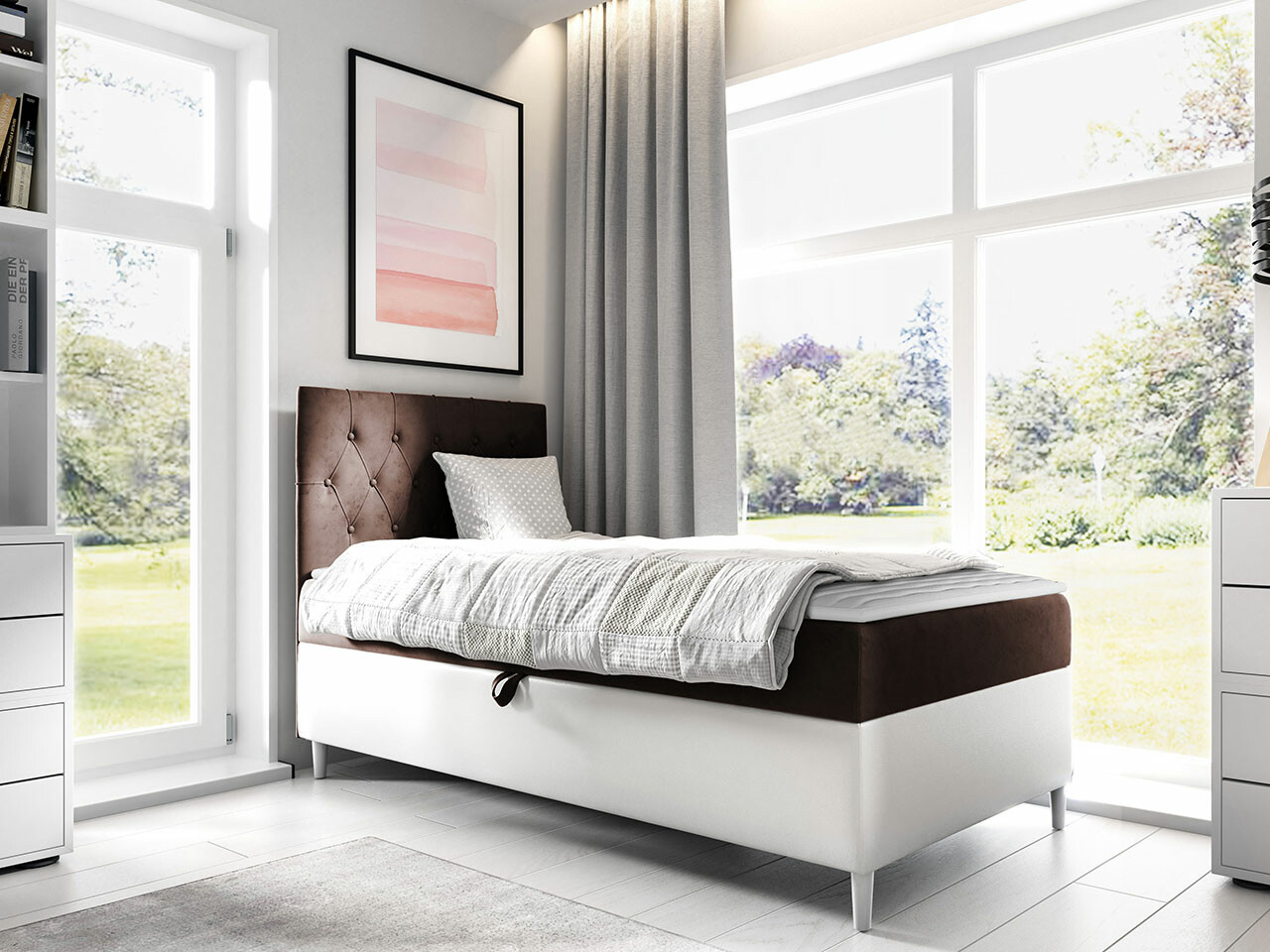 Pat boxspring Lucus VII (Soft 017 + Fresh 4)