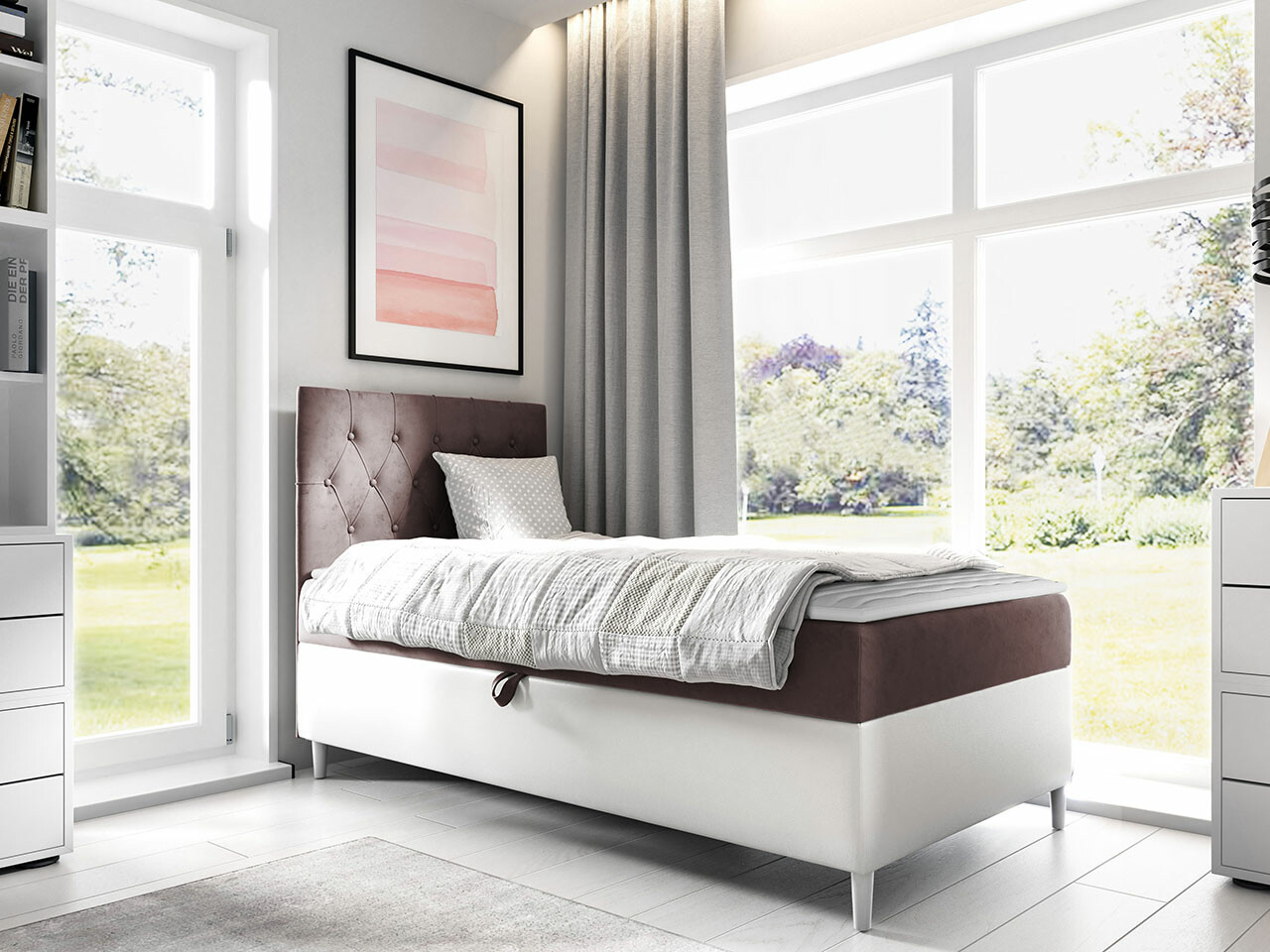 Pat boxspring Lucus VII (Soft 017 + Fresh 9)