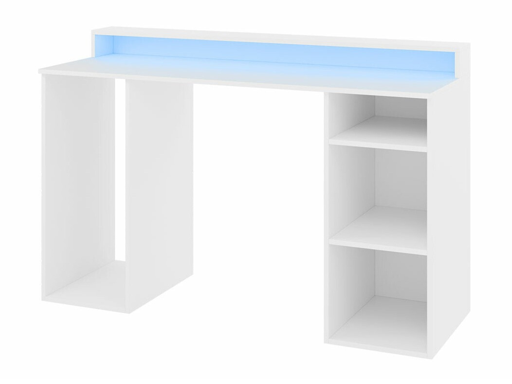 Birou gaming Lila (Alb)