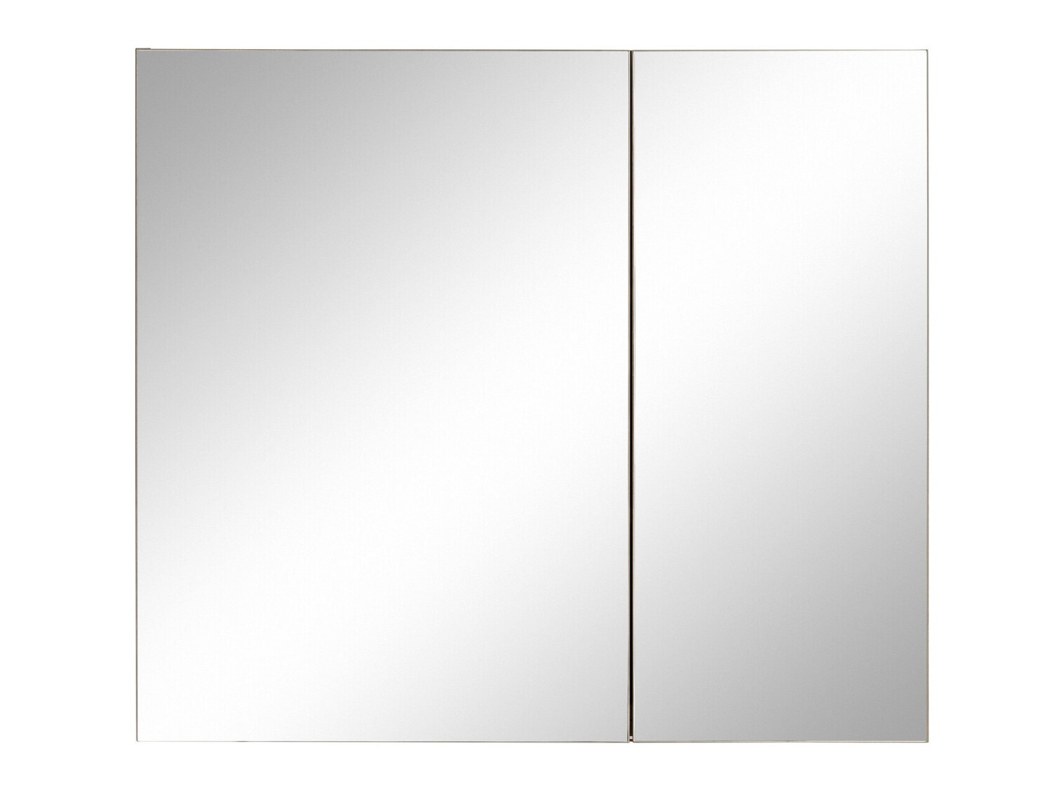 Dulap de baie cu oglindă Soncamu 104 (Alb + Antracit)