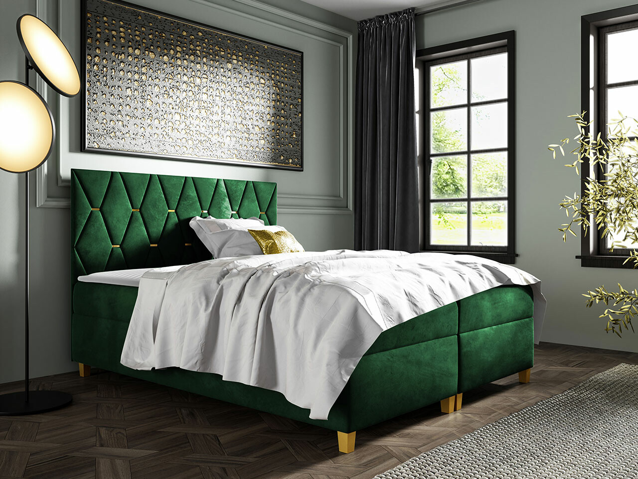 Pat boxspring Nemus (Fresh 13)