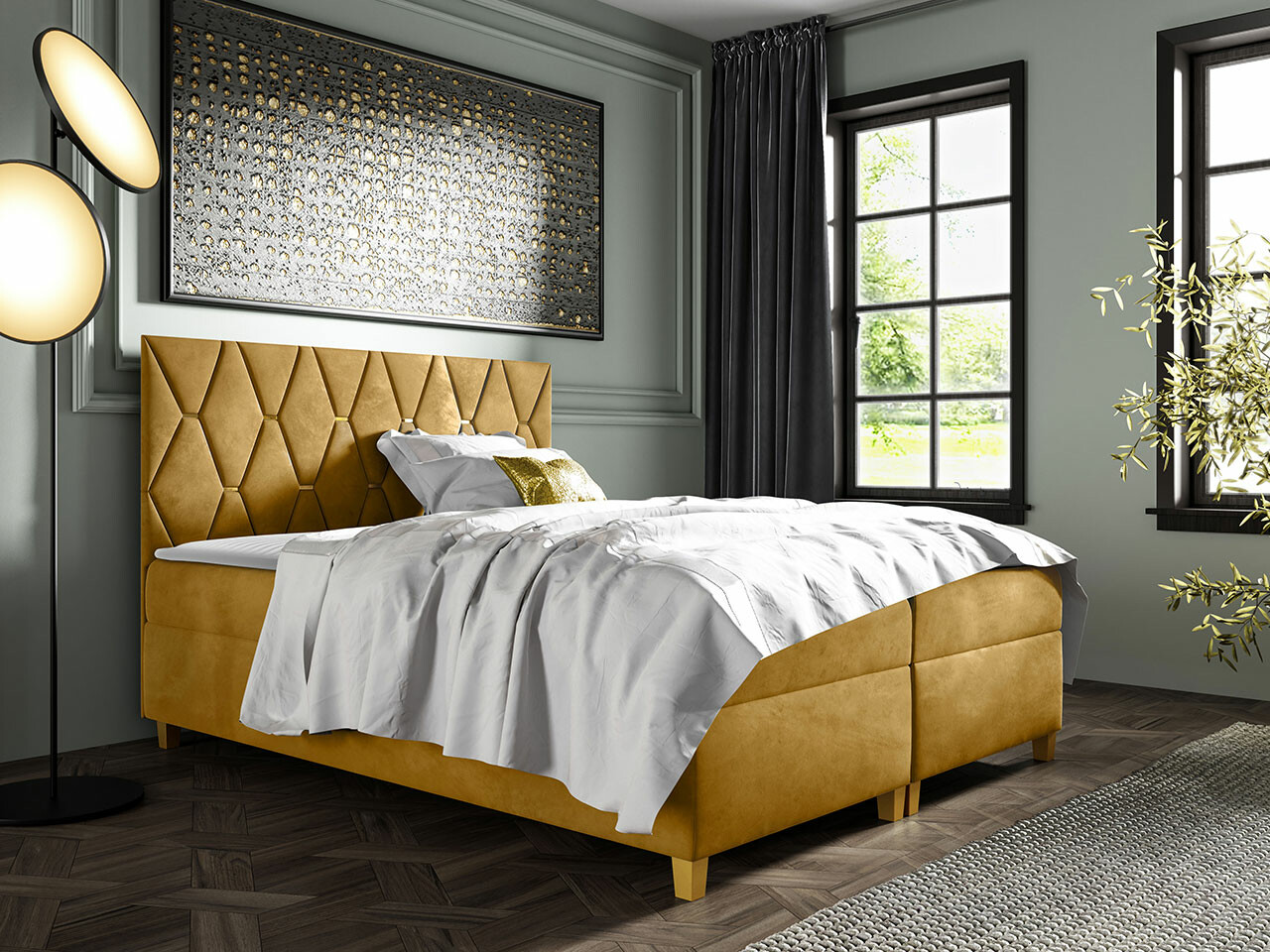 Pat boxspring Nemus (Fresh 37)