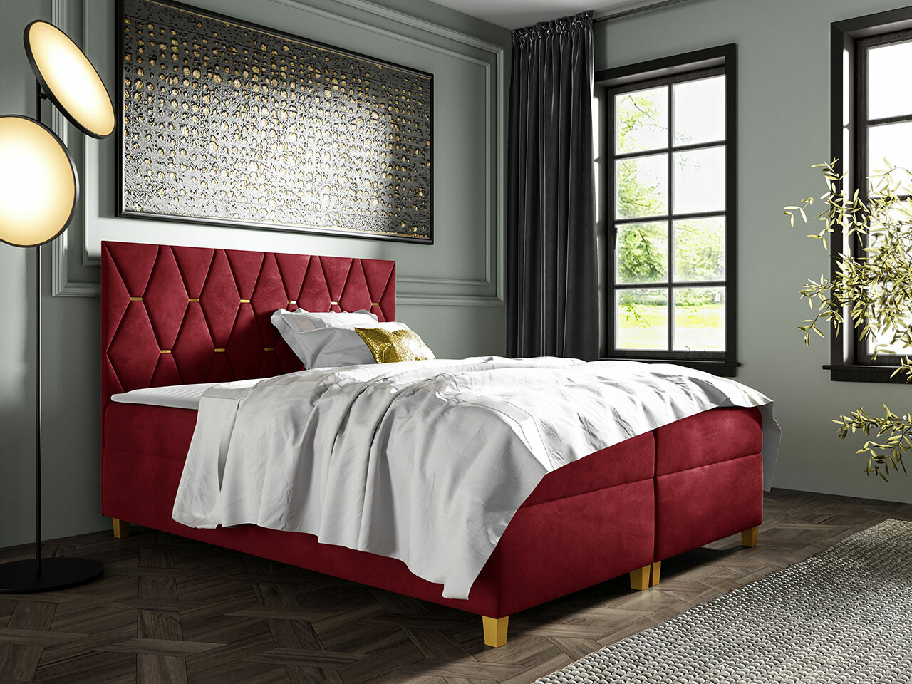 Pat boxspring Nemus (Fresh 8)