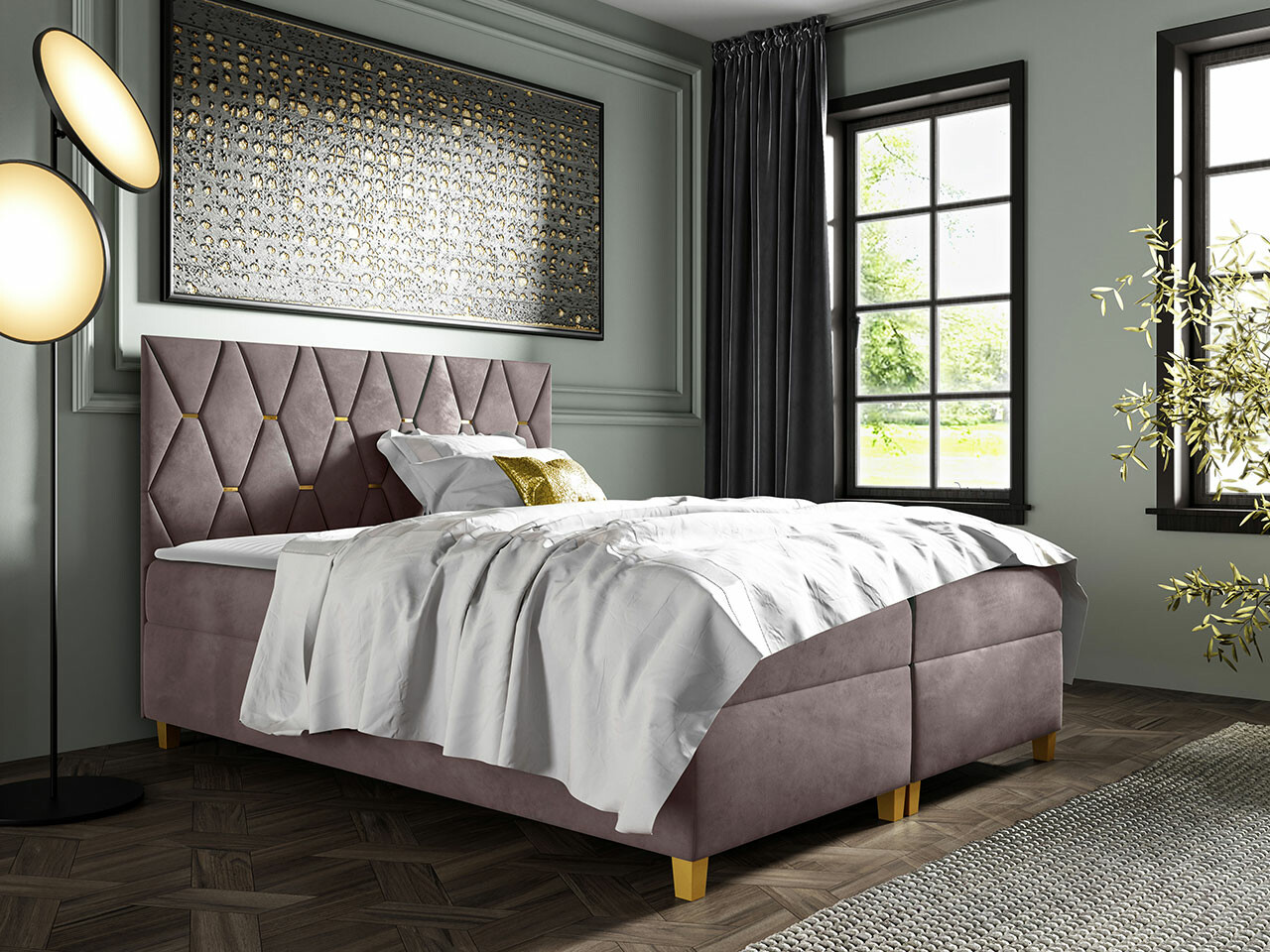Pat boxspring Nemus (Fresh 9)