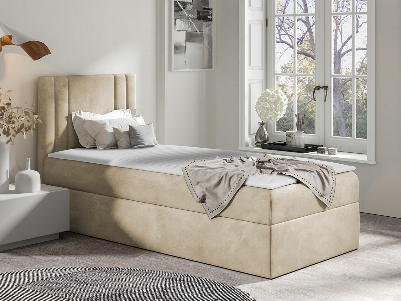 Pat boxspring Mel I (Kameleon 04)