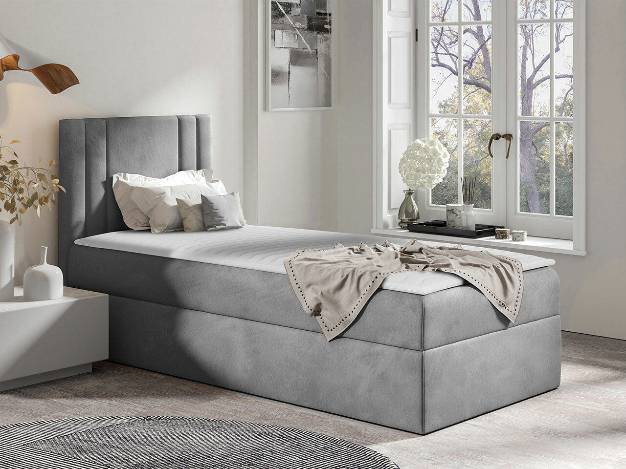 Pat boxspring Mel I (Kameleon 84)