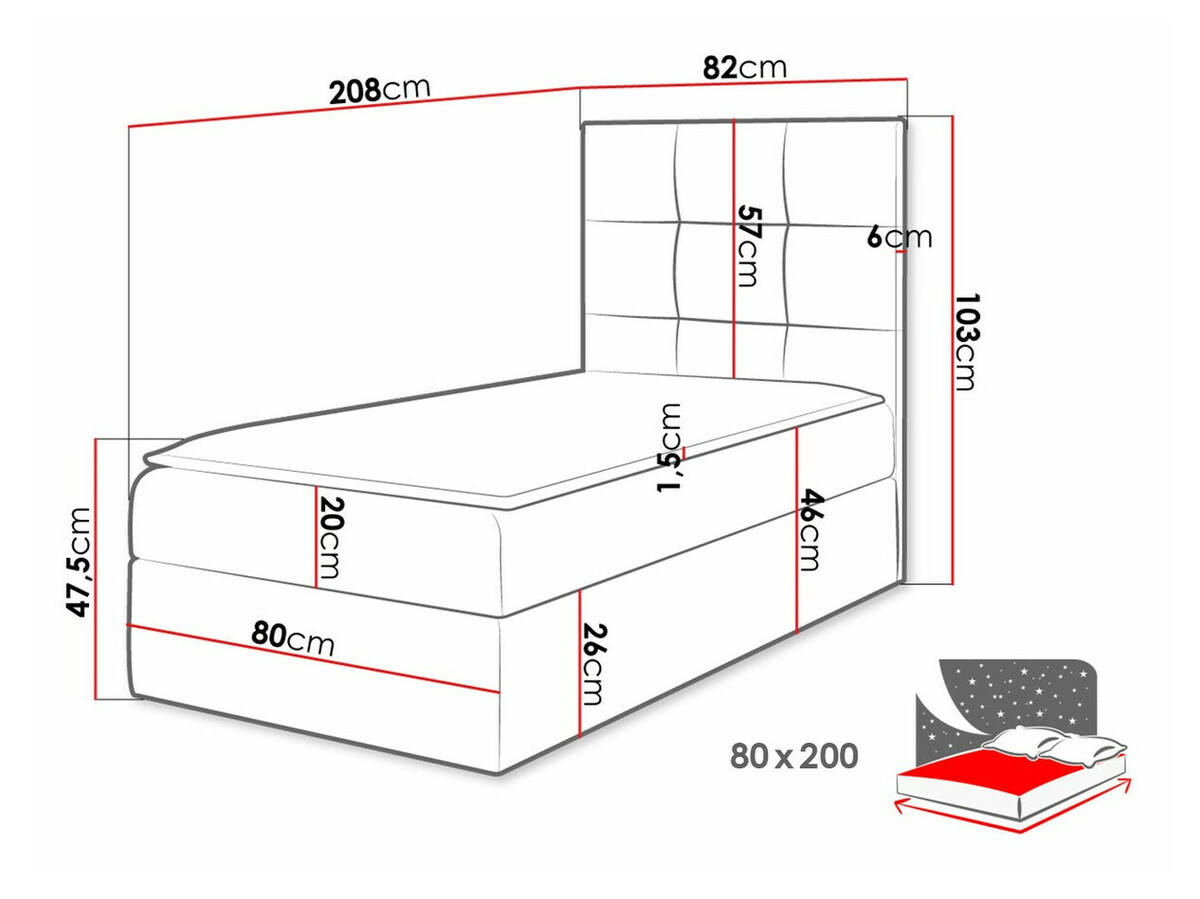 Pat boxspring Nomen (Soft 017)