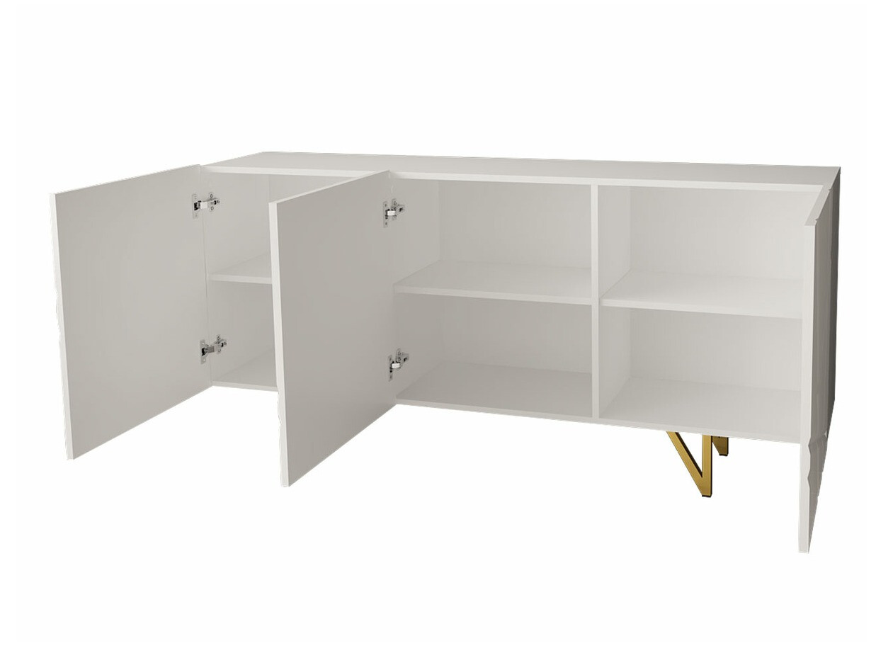 Set de living Audis (Alb + Alb lucios)