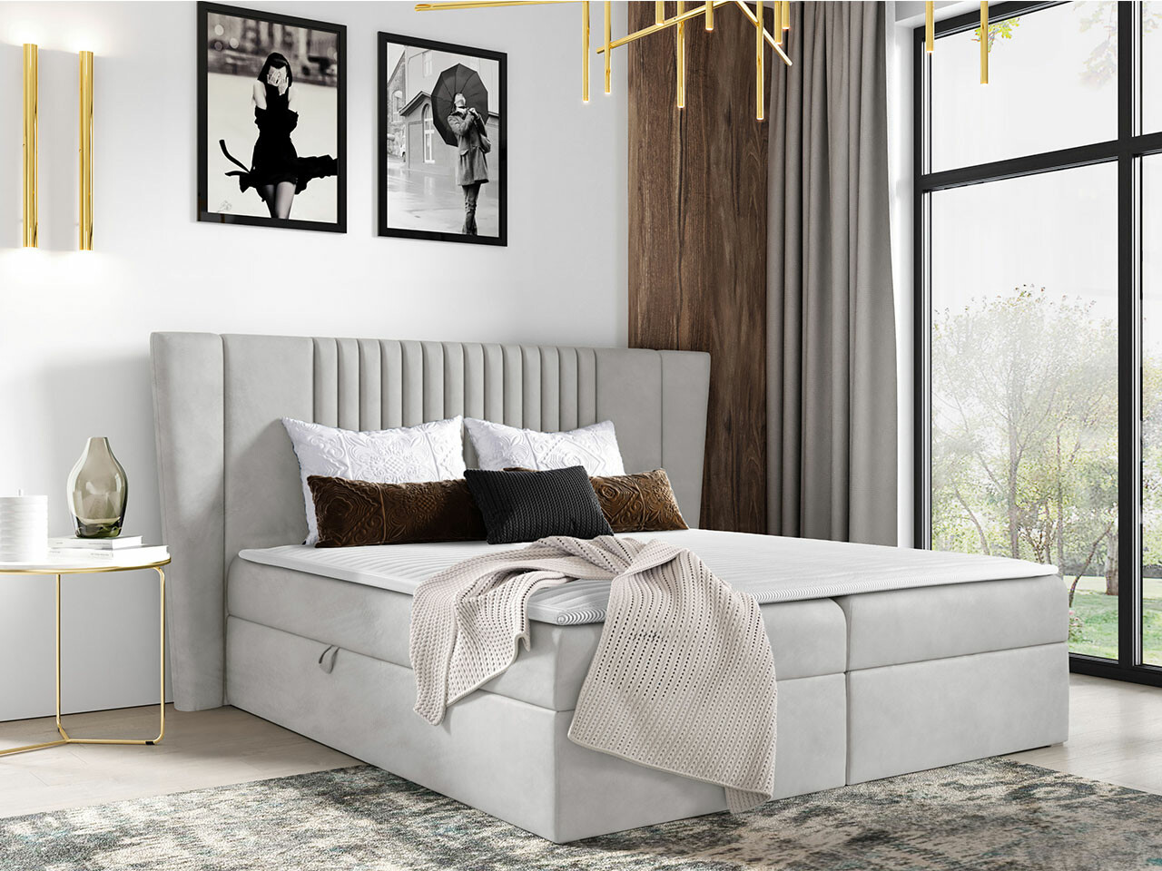 Pat boxspring Fenestra (Magic Velvet 2239)