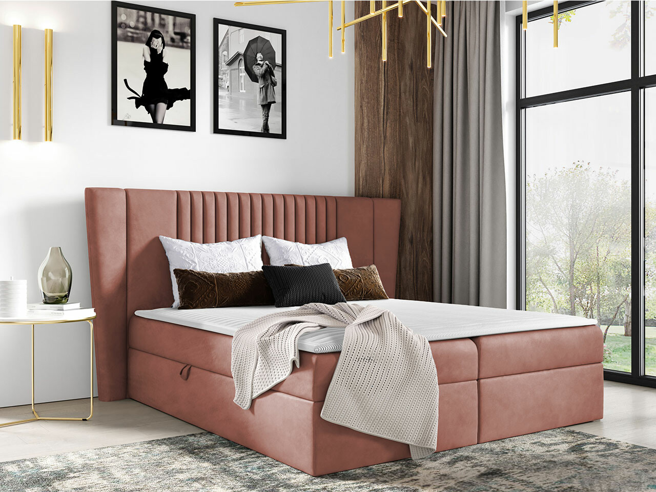 Pat boxspring Fenestra (Magic Velvet 2258)