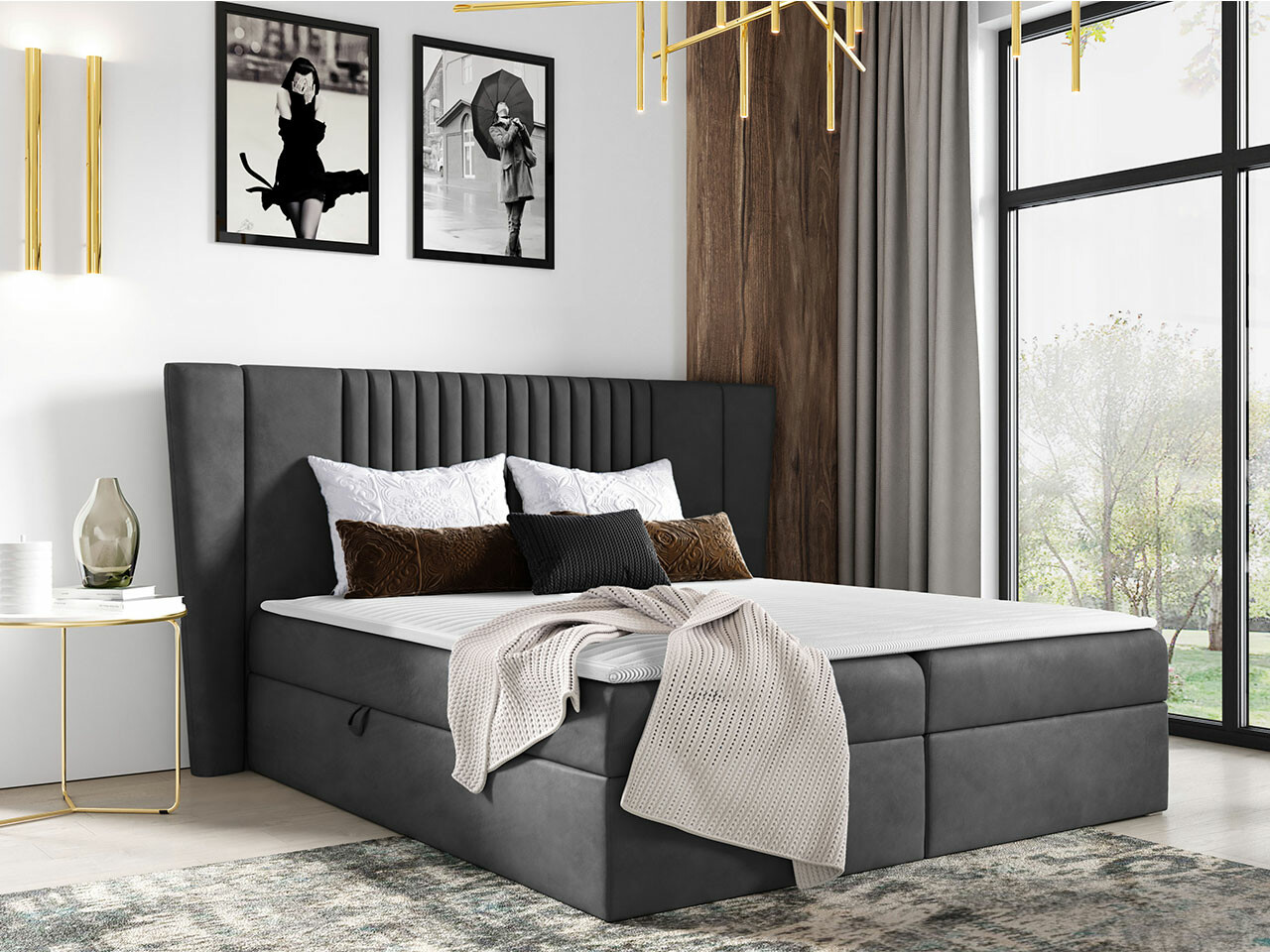 Pat boxspring Fenestra (Magic Velvet 2271)