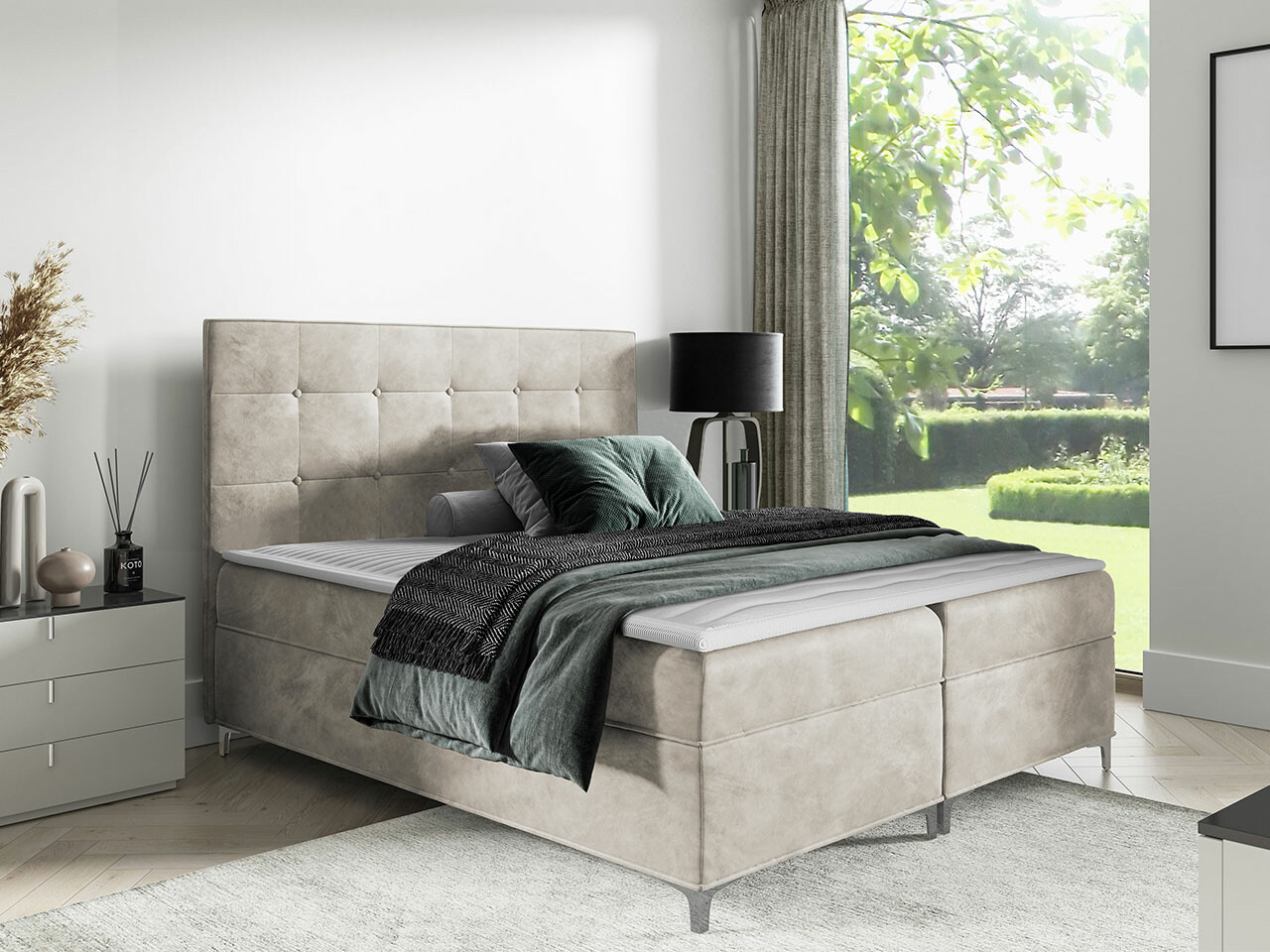 Pat boxspring Porta (Fresh 1)