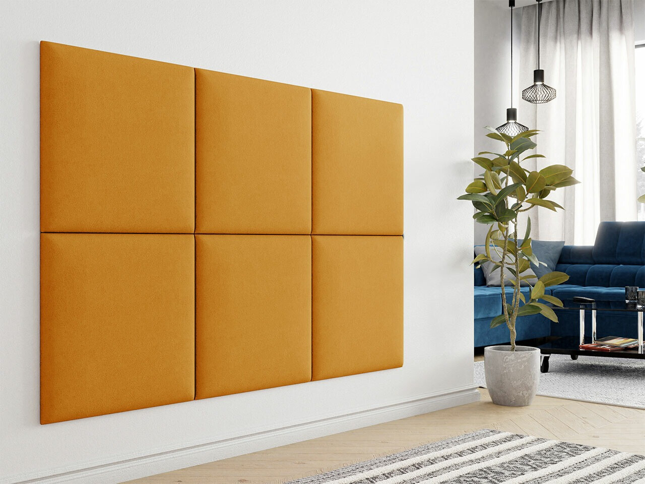 Panou moale de perete Comfivo Ovis V (Manila 32) (60x60)
