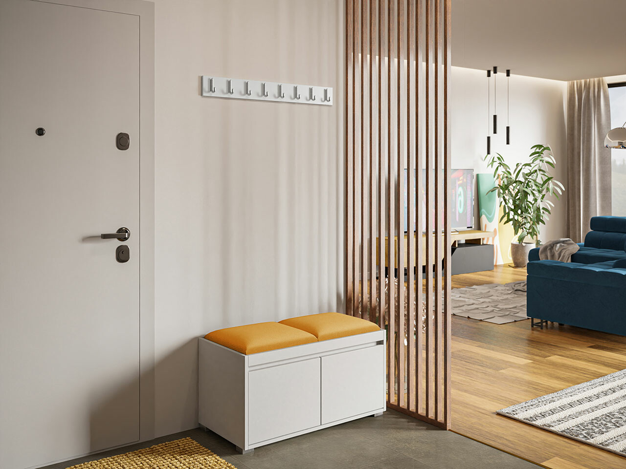 Set de hol Comfivo Pinus I (Alb + Manila 32)