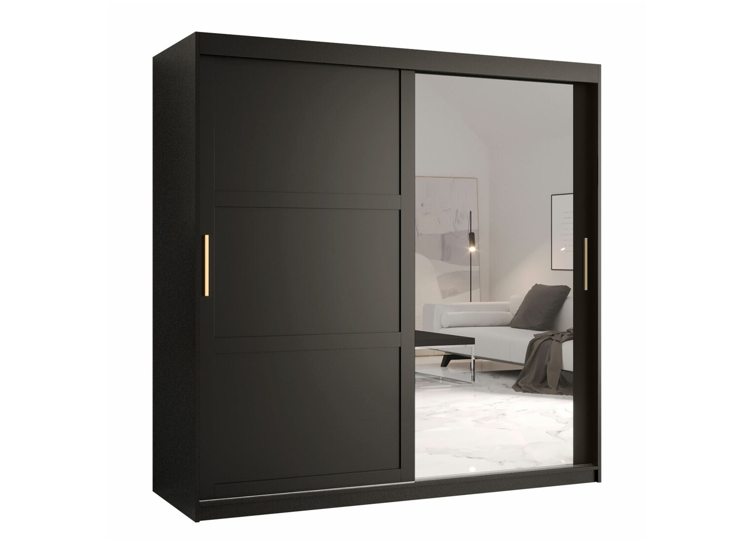 Dulap Ferfere 104 (Negru)