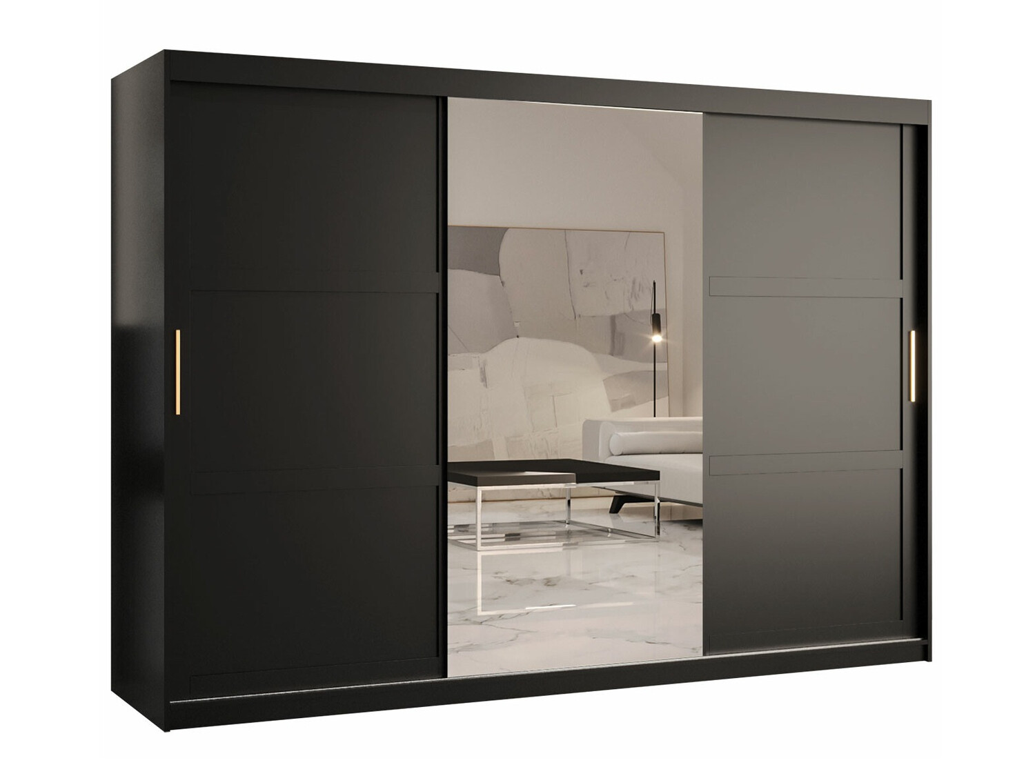 Dulap Ferfere 105 (Negru)