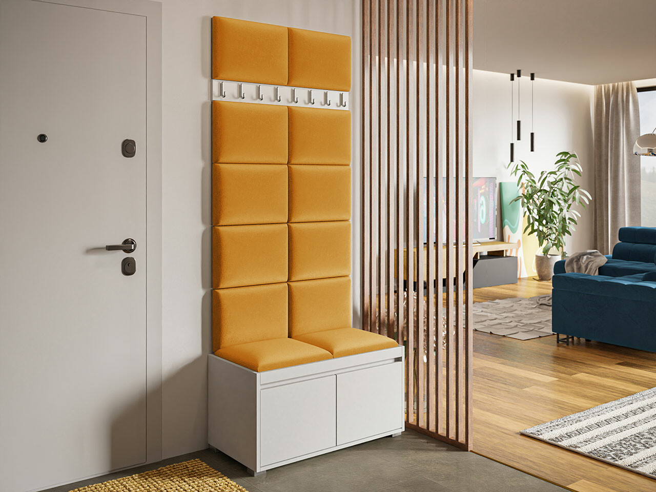 Set de hol Comfivo Pinus IV (Alb + Manila 32)