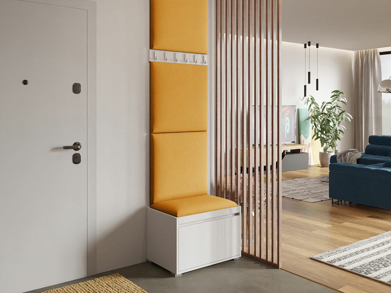 Set de hol Comfivo Pinus IX (Alb + Manila 32)