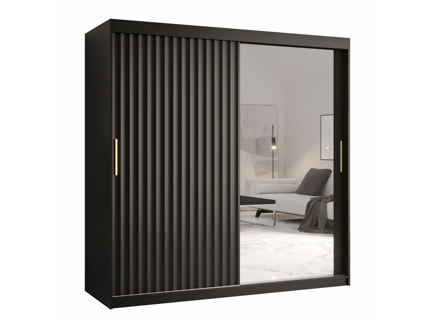 Dulap Hartford 338 (Negru)