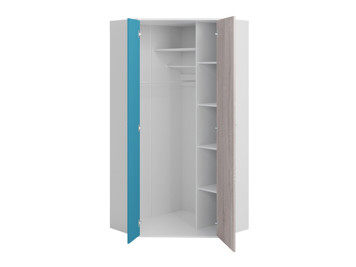 Set de camera copii Camteso 114 (Negru + Stejar + Bej)