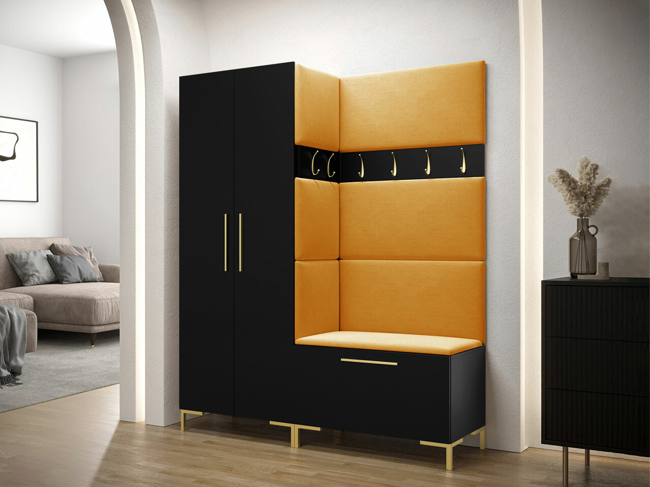 Set de hol Nomal I (Negru)