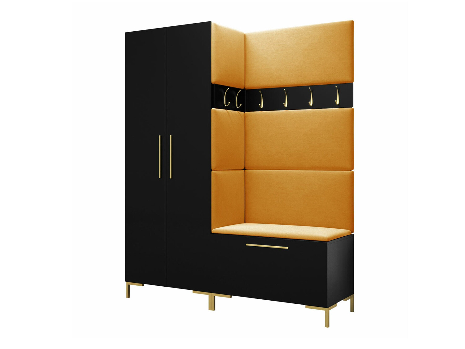 Set de hol Nomal I (Negru)