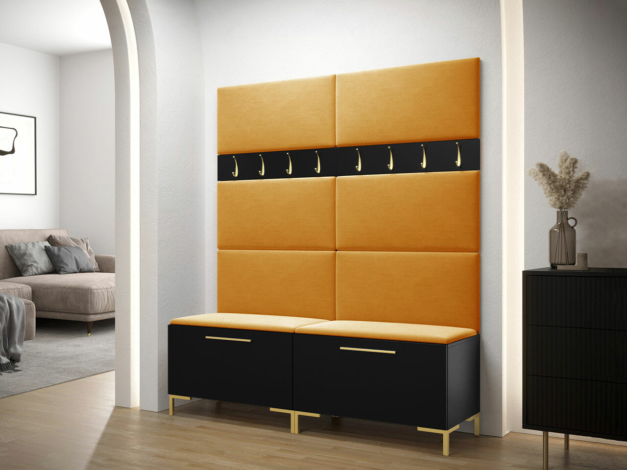 Set de hol Nomal II (Negru)