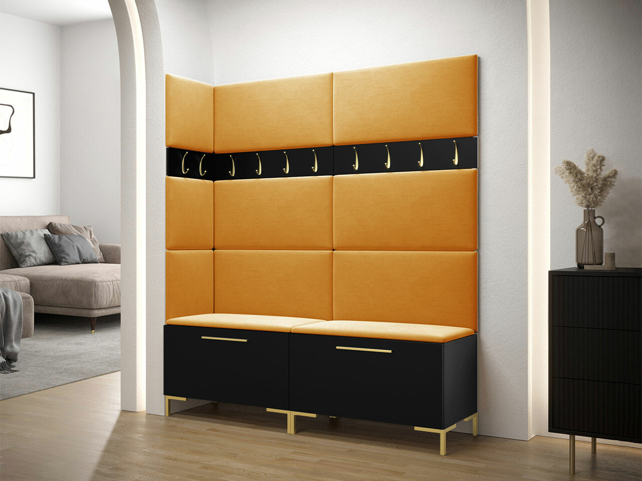 Set de hol Nomal V (Negru)