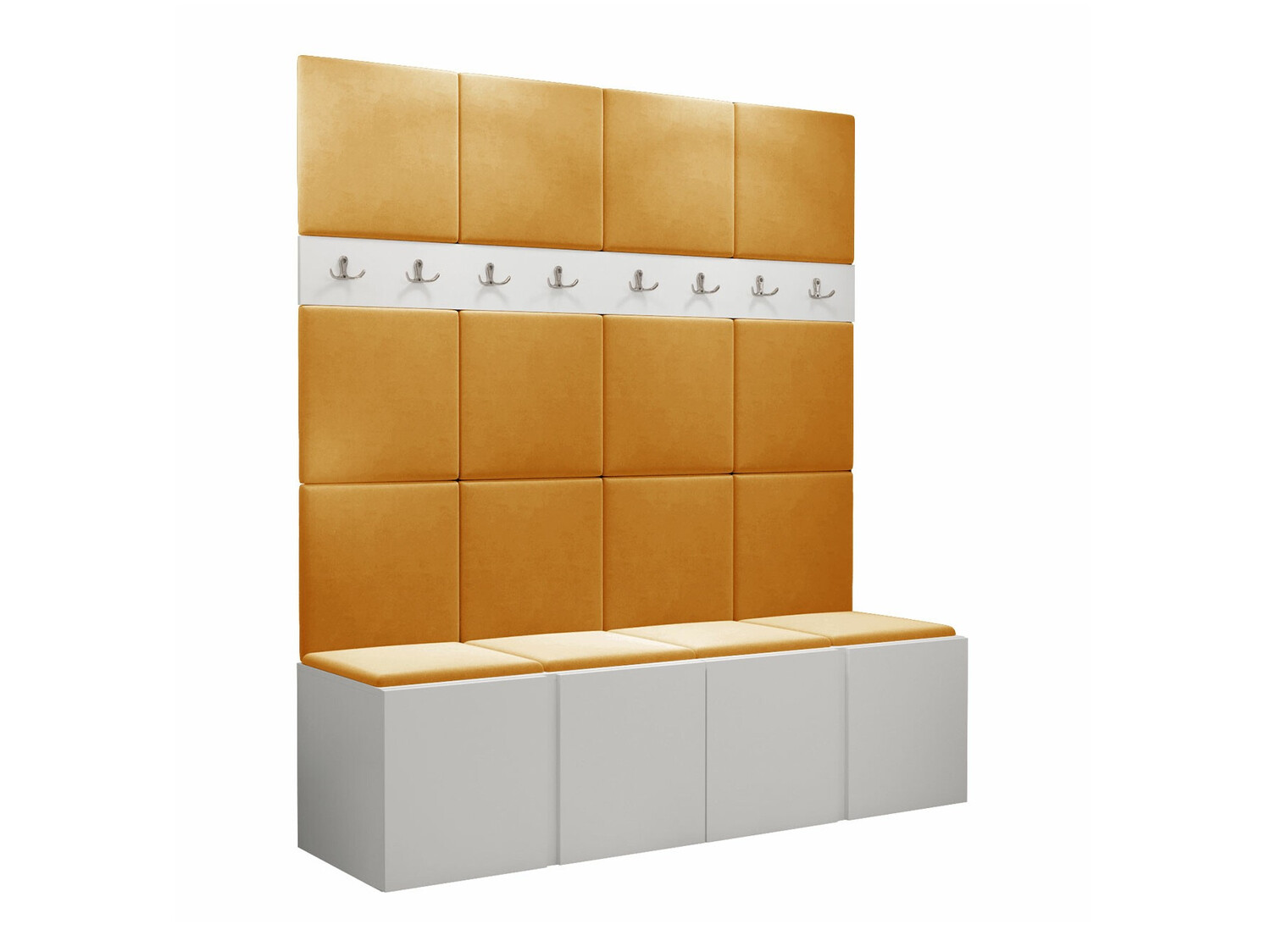 Set de hol Pinis V (Alb)