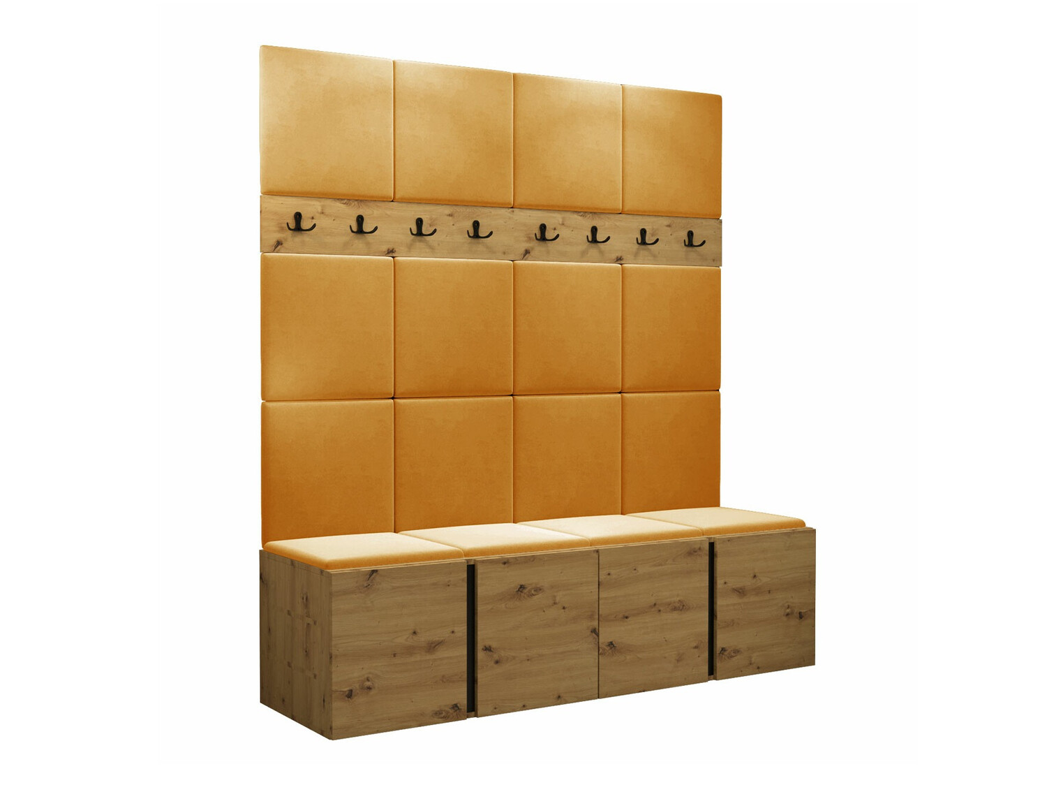 Set de hol Pinis V (Stejar artizan)